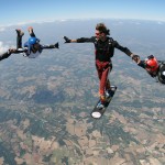 Discipline du parachutisme : le skysurf