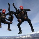 Discipline du parachutisme : le vol relatif vertical