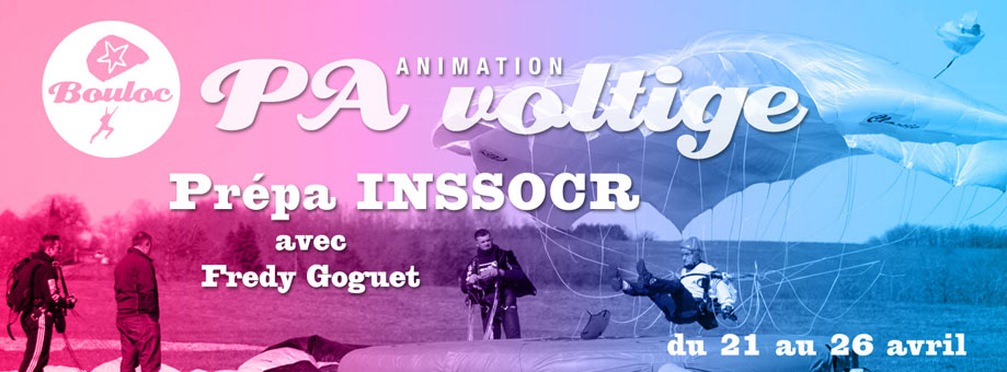 Bannière web pour l'animation PA Précision d'Atterrissage et Voltige, préparation INSSOCR avril 2015