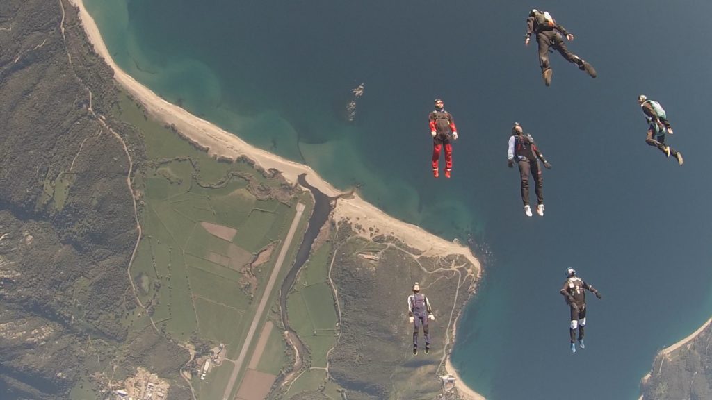 Freefly dans le ciel de Propriano - Printemps 2018