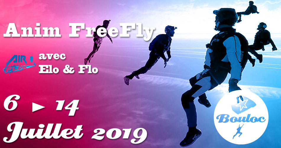 Bannière Facebook pour l'animation FF FreeFly du 6 au 14 juillet 2019