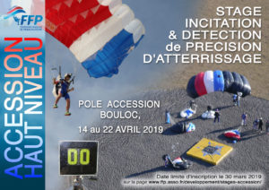 Stage accession haut niveau PA Précision d'Atterrissage avril 2019