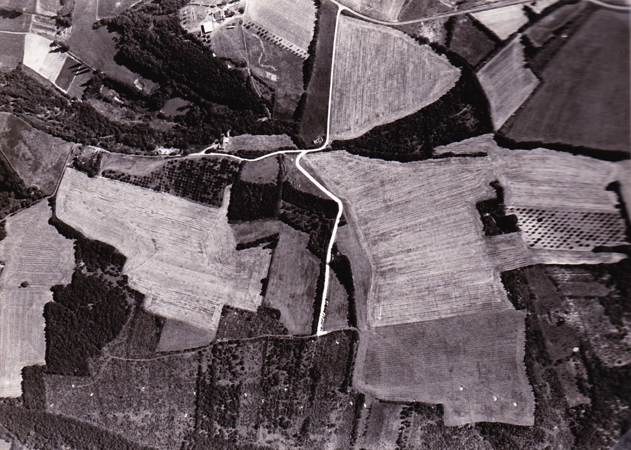 Le terrain de Bouloc en construction, 1986