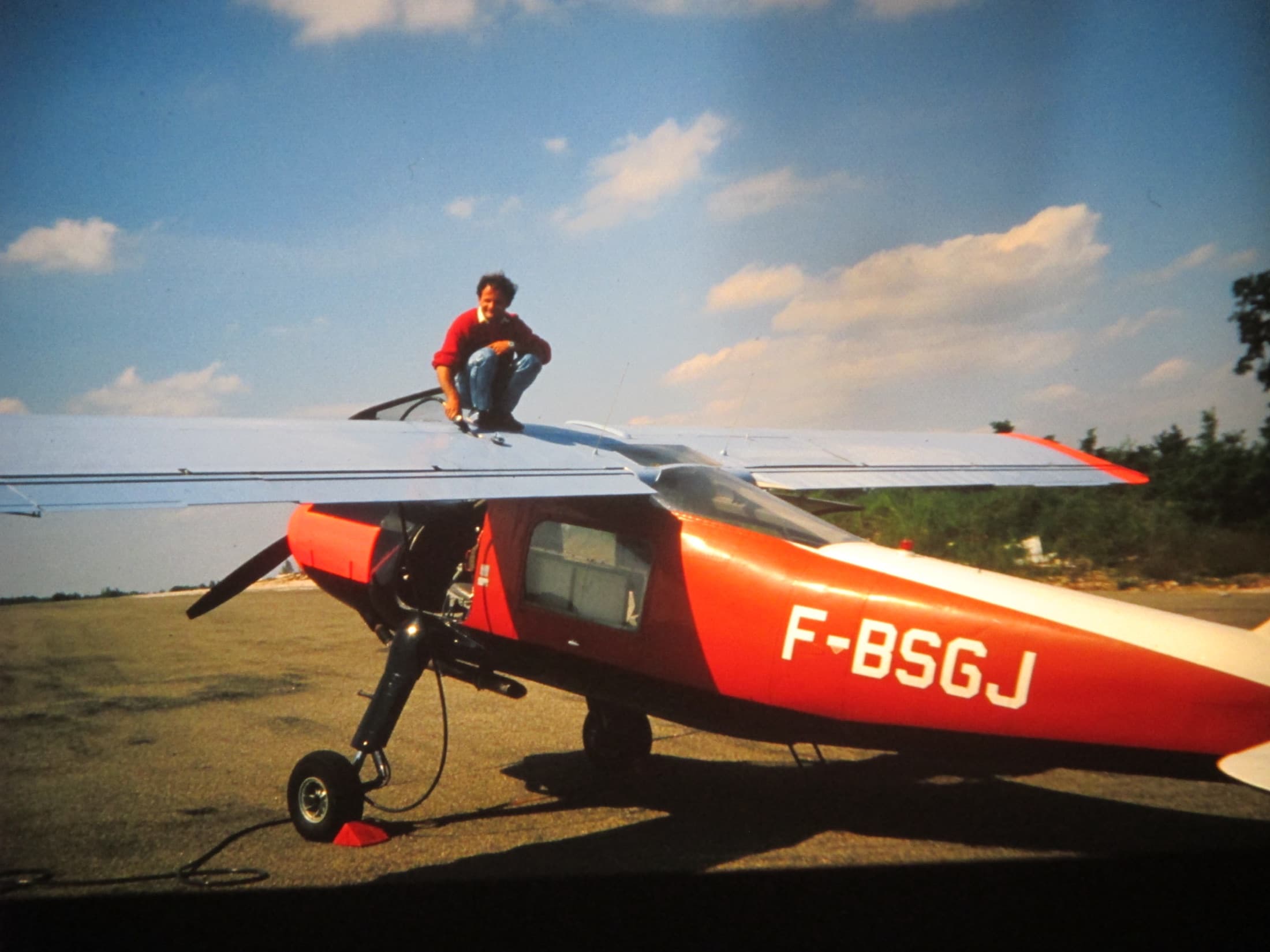 Dornier 27 F-BSGJ à Bouloc