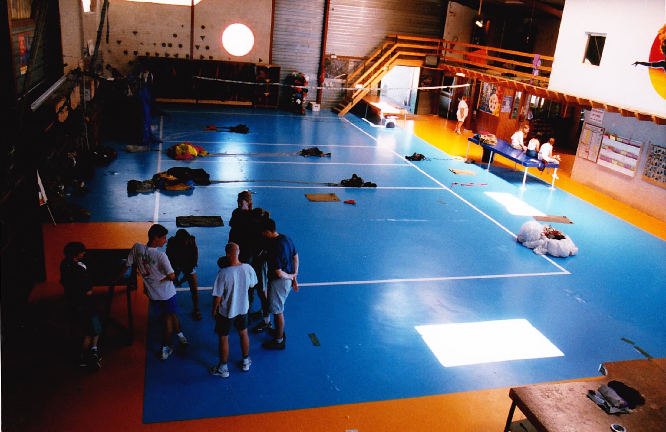 Sol de pliage refait, 2001