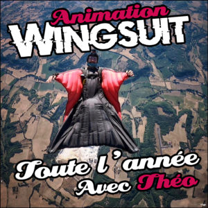 Animation wingsuit toute l'année à Bouloc Skydive